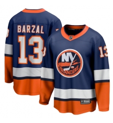 Men's New York Islanders #13 Mathew Barzal Fanatics Branded Orange 2020-21 Special Edition Breakaway Player Jersey