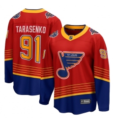 Men's St. Louis Blues #91 Vladimir Tarasenko Fanatics Branded Red 2020-21 Special Edition Breakaway Player Jersey