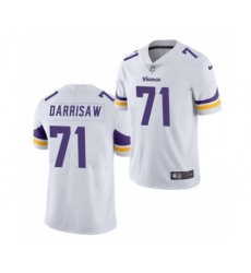 Men's Minnesota Vikings #71 Christian Darrisaw White 2021 Vapor Untouchable Limited Jersey
