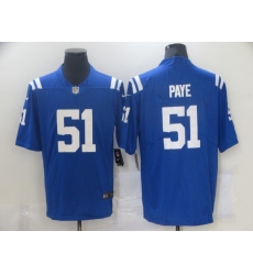 Men's Indianapolis Colts #51 Kwity Paye Nike Royal 2021 NFL Draft First Round Pick Limited Jersey