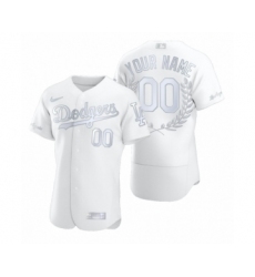 Men's Los Angeles Dodgers Custom White Awards Collection Jersey