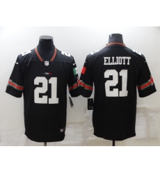 Men's Dallas Cowboys #21 Ezekiel Elliott Black Mexico Limited Player Jersey