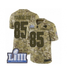 Youth Nike Los Angeles Rams #85 Jack Youngblood Limited Camo 2018 Salute to Service Super Bowl LIII Bound NFL Jersey