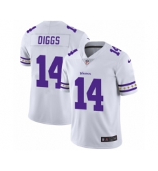 Men's Minnesota Vikings #14 Stefon Diggs White Team Logo Cool Edition Jersey