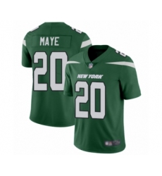 Men's New York Jets #20 Marcus Maye Green Team Color Vapor Untouchable Limited Player Football Jersey