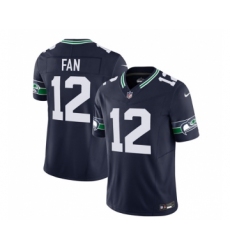 Men's Nike Seattle Seahawks #12 Fan 2023 F.U.S.E. Navy Limited Football Stitched Jersey