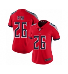Women's Tennessee Titans #26 Logan Ryan Limited Red Inverted Legend Football Jersey