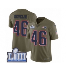 Youth Nike New England Patriots #45 Donald Trump Navy Blue Team Color Vapor Untouchable Limited Player Super Bowl LIII Bound NFL Jersey