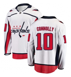 Youth Washington Capitals #10 Brett Connolly Fanatics Branded White Away Breakaway NHL Jersey