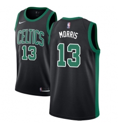 Youth Adidas Boston Celtics #13 Marcus Morris Swingman Black NBA Jersey - Statement Edition