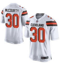 Men's Nike Cleveland Browns #30 Jason McCourty Game White NFL Jersey