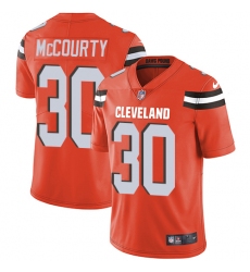 Men's Nike Cleveland Browns #30 Jason McCourty Orange Alternate Vapor Untouchable Limited Player NFL Jersey