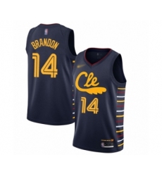 Youth Cleveland Cavaliers #14 Terrell Brandon Swingman Navy Basketball Jersey - 2019 20 City Edition
