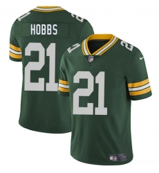 Men's Green Bay Packers #21 Nate Hobbs Green 2025 Vapor Untouchable Limited Football Stitched Jersey
