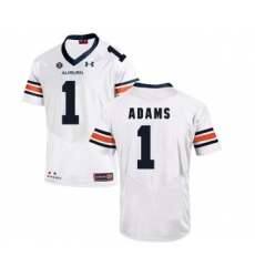 Auburn Tigers 1 Montravius Adams White College Football Jersey