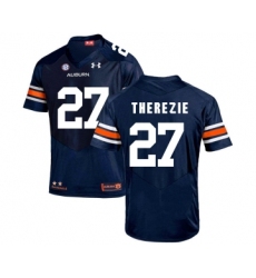 Auburn Tigers 27 Robenson Therezie Navy College Football Jersey