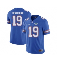 Florida Gators 19 Johnny Townsend Blue College Football Jersey