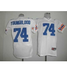 Gators #74 Jack Youngblood White Embroidered NCAA Jersey