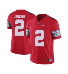 Ohio State Buckeyes 2 Pryor Jenkins Red 2018 Spring Game College Football Limited Jersey