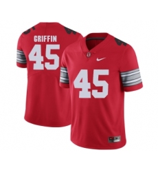 Ohio State Buckeyes 45 Archie Griffin Red 2018 Spring Game College Football Limited Jersey