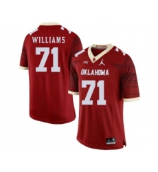 Oklahoma Sooners 85 Geneo Grissom Red 47 Game Winning Streak College Football Jersey