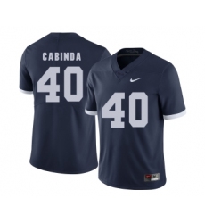 Penn State Nittany Lions 40 Jason Cabinda Navy College Football Jersey