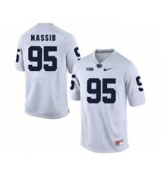 Penn State Nittany Lions 95 Carl Nassib White College Football Jersey