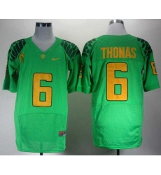 NEW Oregon Ducks De'Anthony Thomas 6 Green College Football Jerseys