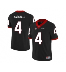 Georgia Bulldogs 4 Keith Marshall Black Nike College Football Jersey