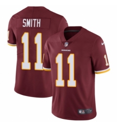 Men's Nike Washington Redskins #11 Alex Smith Burgundy Red Team Color Vapor Untouchable Limited Player NFL Jersey