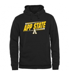 Appalachian State Mountaineers Black Double Bar Pullover Hoodie