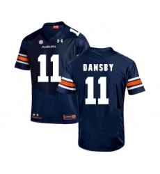 Auburn Tigers 11 Karlos Dansby Navy College Football Jersey