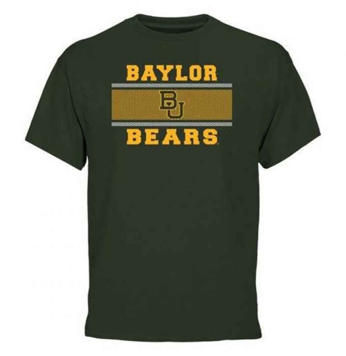 Baylor Bears Micro Mesh T-Shirt Green