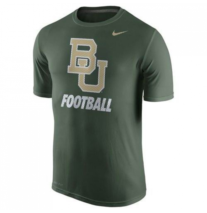 Baylor Bears Nike 2015 Sideline Dri-FIT Legend Logo T-Shirt Green