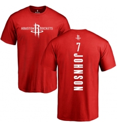 NBA Nike Houston Rockets #7 Joe Johnson Red Backer T-Shirt