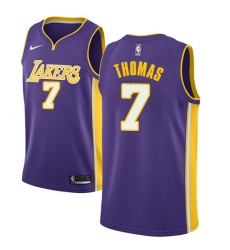Women's Nike Los Angeles Lakers #7 Isaiah Thomas Swingman Purple NBA Jersey - Statement Edition