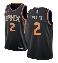 Youth Nike Phoenix Suns #2 Elfrid Payton Authentic Black Alternate NBA Jersey Statement Edition