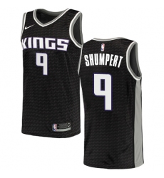 Women's Nike Sacramento Kings #9 Iman Shumpert Authentic Black NBA Jersey Statement Edition