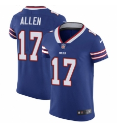 Men's Nike Buffalo Bills #17 Josh Allen Royal Blue Team Color Vapor Untouchable Elite Player NFL Jersey