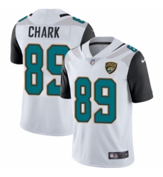 Men's Nike Jacksonville Jaguars #89 DJ Chark White Vapor Untouchable Limited Player NFL Jersey
