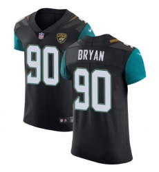 Men's Nike Jacksonville Jaguars #90 Taven Bryan Black Alternate Vapor Untouchable Elite Player NFL Jersey