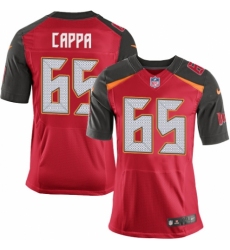 Men's Nike Tampa Bay Buccaneers #65 Alex Cappa Elite Red Team Color NFL Jersey