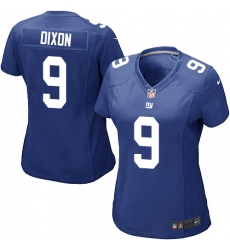Women's Nike New York Giants #9 Riley Dixon Game Royal Blue Team Color NFL Jersey