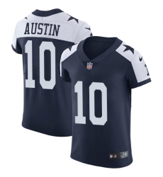 Men's Nike Dallas Cowboys #10 Tavon Austin Navy Blue Alternate Vapor Untouchable Elite Player NFL Jersey