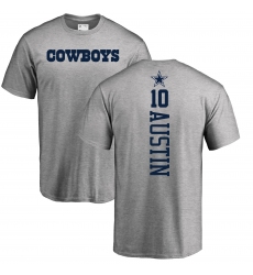 NFL Nike Dallas Cowboys #10 Tavon Austin Ash Backer T-Shirt