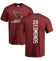 NFL Nike Arizona Cardinals #29 Chase Edmonds Maroon Backer T-Shirt