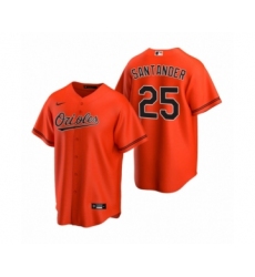 Men's Baltimore Orioles #25 Anthony Santander Nike Orange 2020 Replica Alternate Jersey