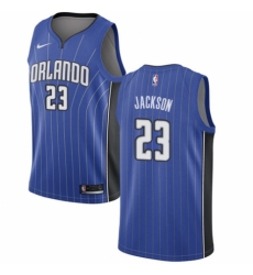 Women's Nike Orlando Magic #23 Justin Jackson Swingman Royal Blue NBA Jersey - Icon Edition