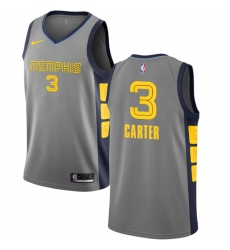 Youth Nike Memphis Grizzlies #3 Jevon Carter Swingman Gray NBA Jersey - City Edition