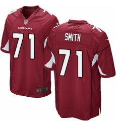 Men's Nike Arizona Cardinals #71 Andre Smith Game Red Team Color NFL Jersey